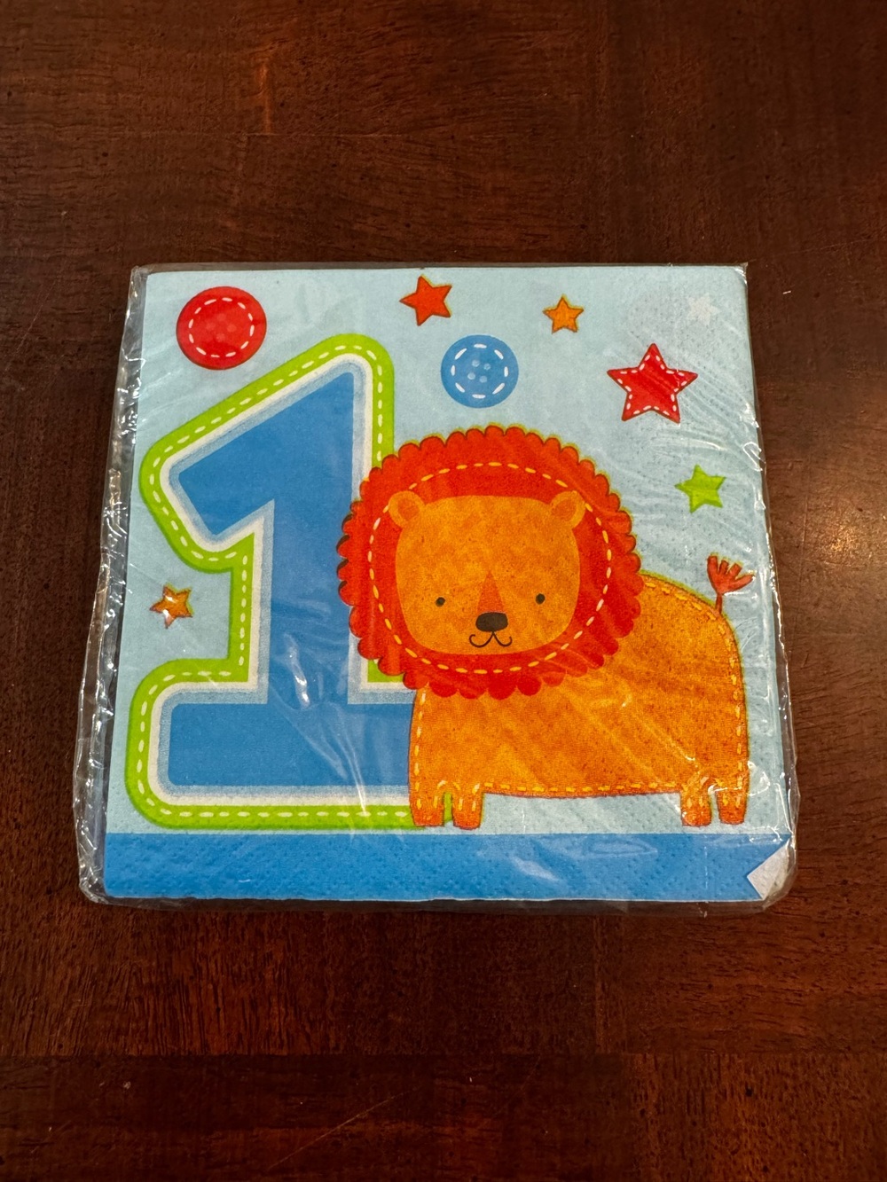 One Wild Boy Birthday Party Napkins 5.25" New Party Supplies 1st Birthday